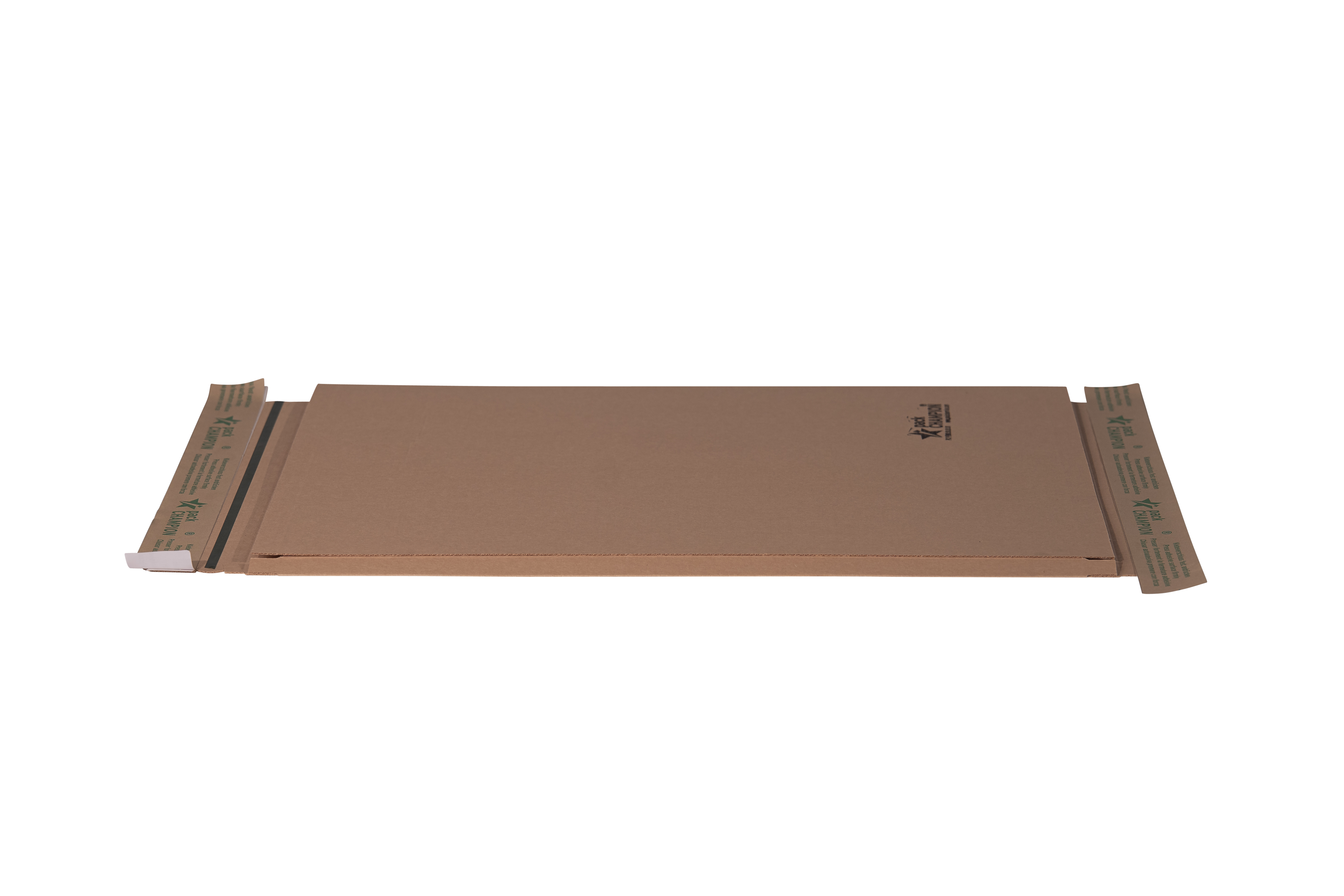 CO2-MASTER brievenbusdoos bruin met 2x zelfklevende sluiting en scheurstrip 430x310x15 mm